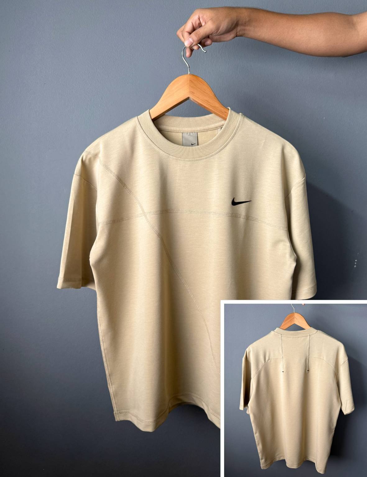 Light Brown Original Exported Drop Shoulder