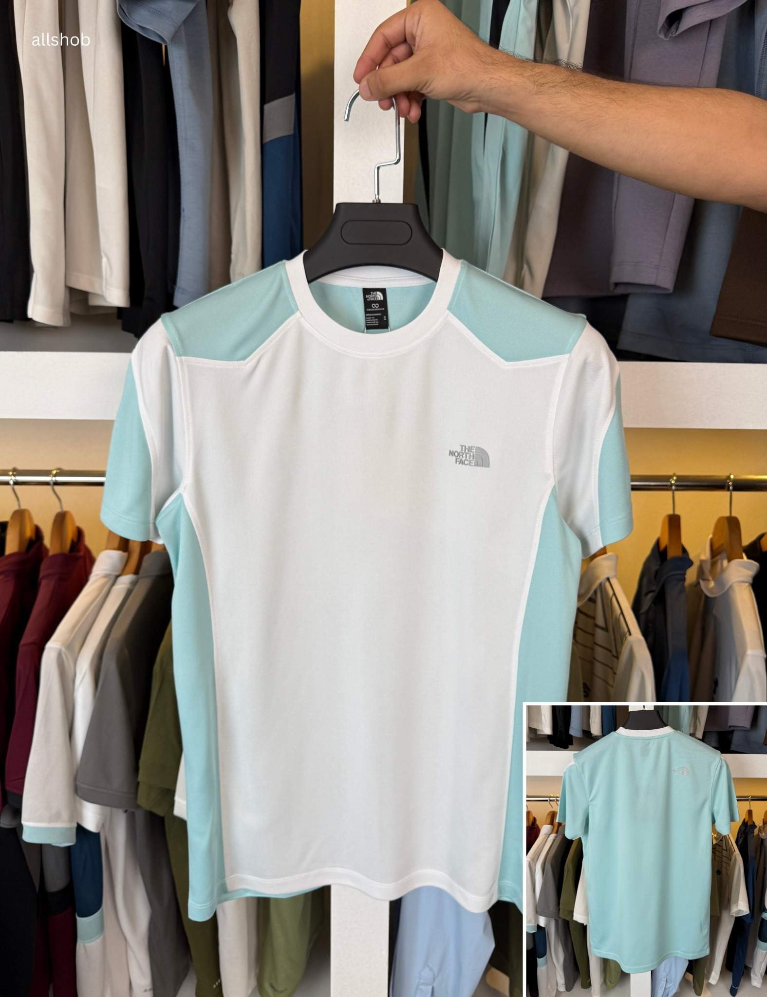 white_compressed (3) Casual China Fabric T-shirt