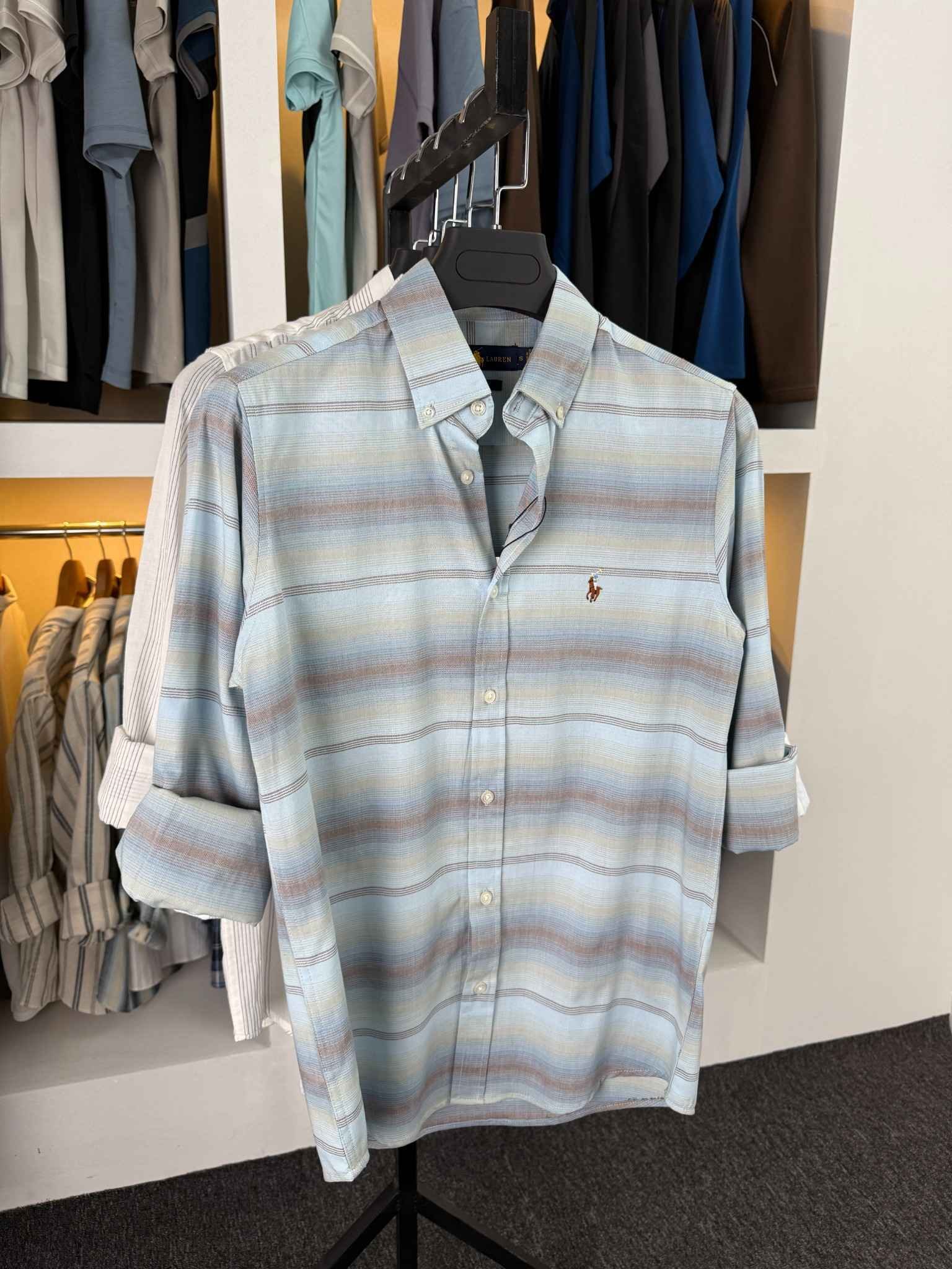 AS121_200kb Premium Check Shirt