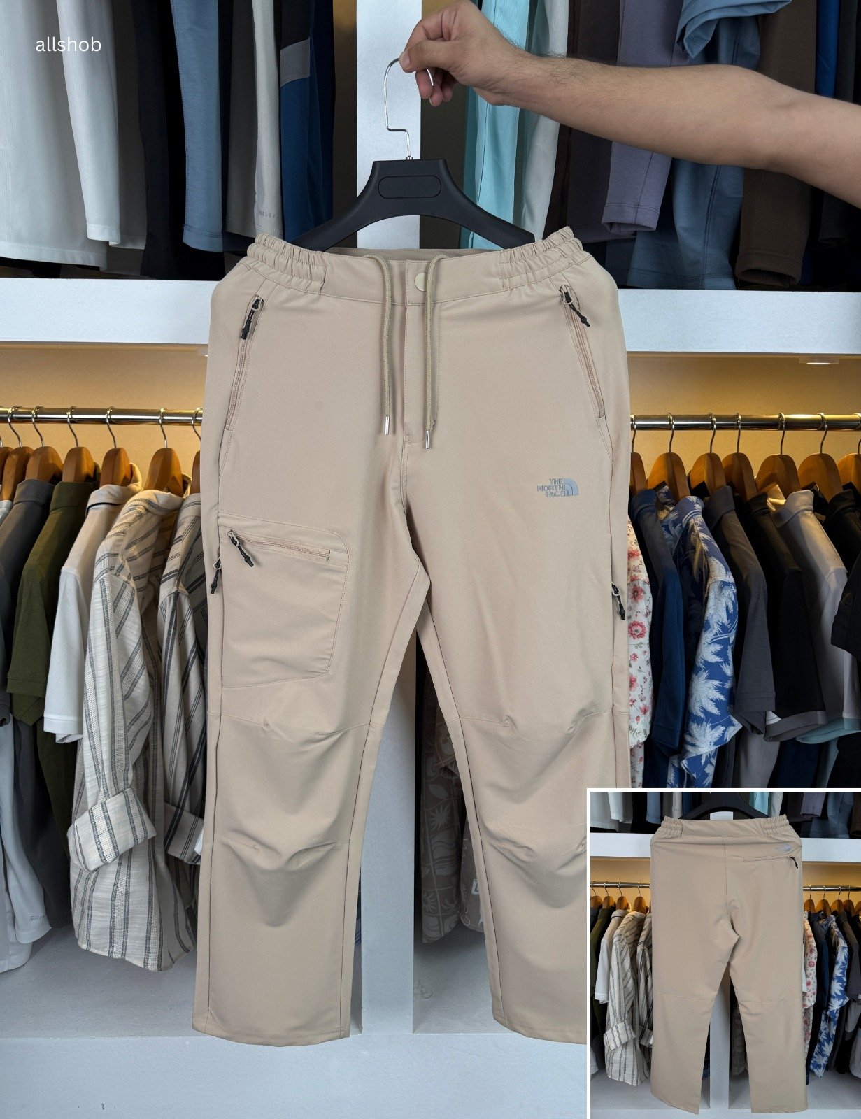 Beige Premium Imported Regular Fit Trouser
