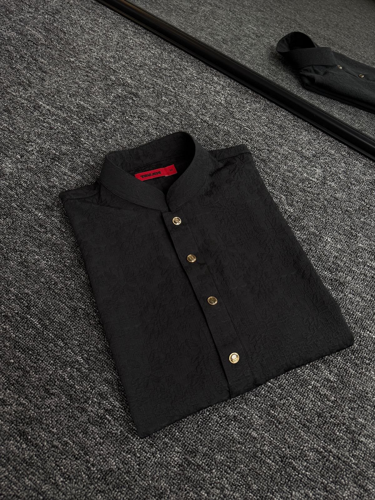 Black Luxury Slim Fit Panjabi