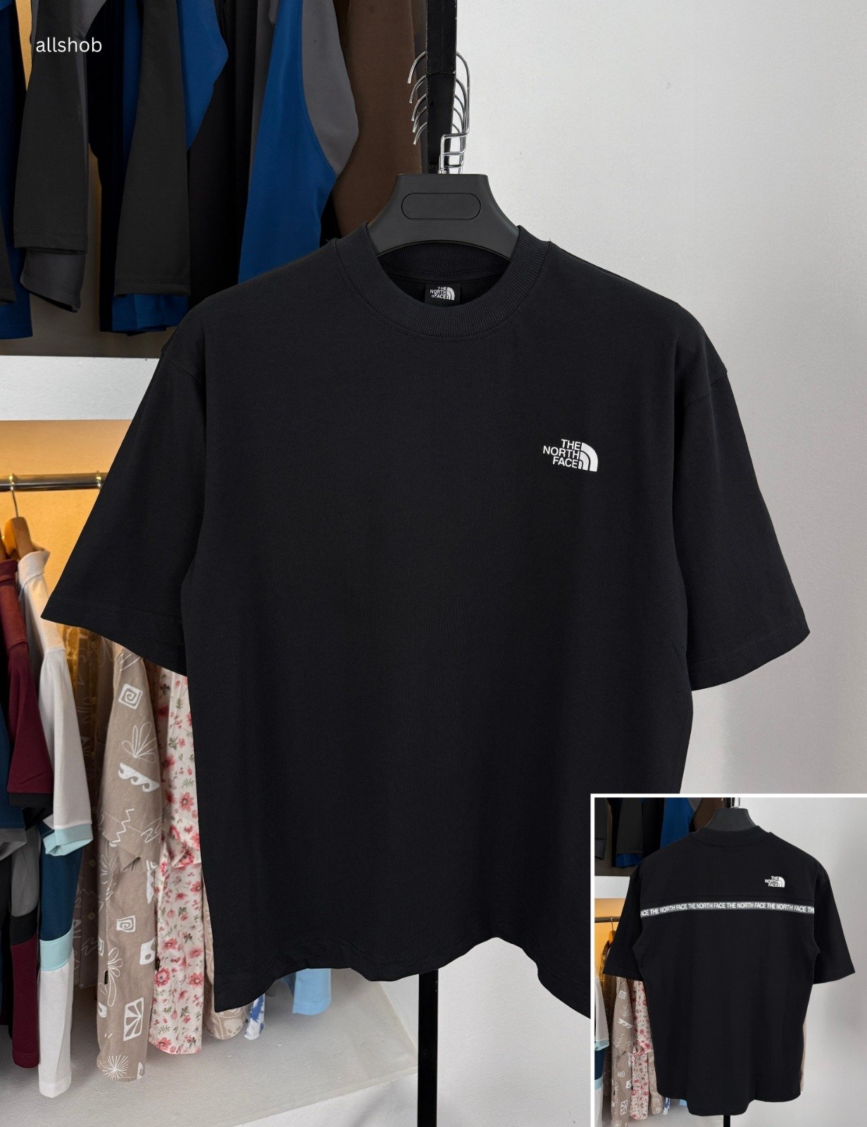 Black Exclusive Premium Drop Shoulder T-shirt